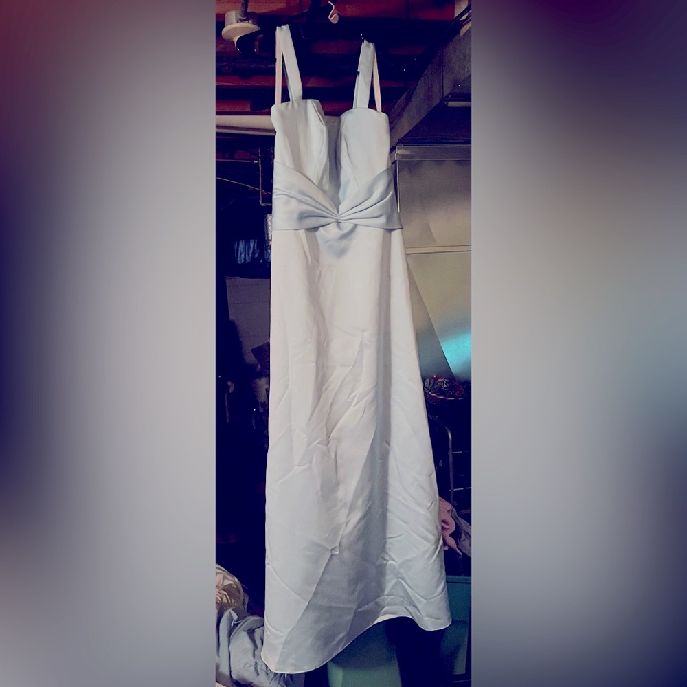 Blue prom dress